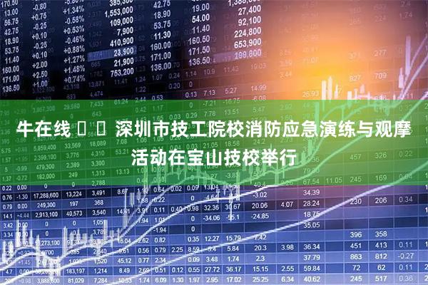 牛在线 深圳市技工院校消防应急演练与观摩活动在宝山技校举行